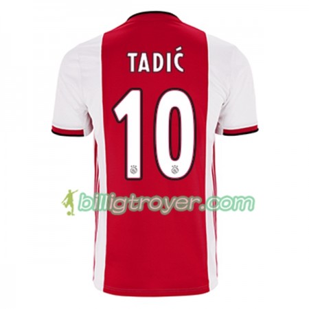 Billige Fotballdrakter AFC Ajax Dusan Tadic 10 Hjemmedraktsett 2019/20 Kortermet